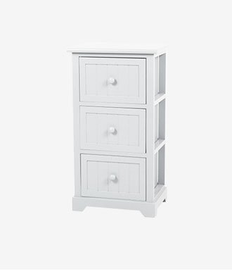 White Drawer Unit  