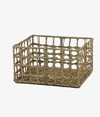 Open Weave Seagrass Basket