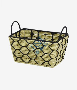  open weave rush basket
