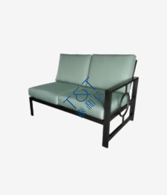 Outdoor T&T Metal Sofa